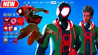 Miles Morales Fortnite 1st Movie Style recreation by Spider-Man: Into the Spider-Verse