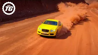 Mine Racing with The Stig's Australian Cousin | Top Gear | Series 22 | BBC