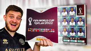 MY PANINI WORLD CUP 2022 STICKER ALBUM PROGRESS!! (Album Update!)