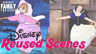 7 RECYCLED DISNEY SCENES You Re-watched Without Noticing!