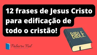 12 Frases de Jesus Cristo para Edificação de Todo o Cristão