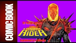 10 Things about Cosmic Ghost Rider (Explained in a Minute) | COMIC BOOK UNIVERSITY