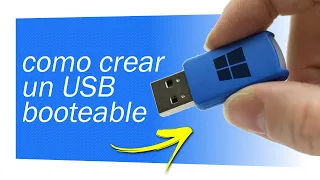 Como crear un USB Booteable. Windows 7, 8, 10