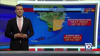 Heat advisory issued for portion of South Florida