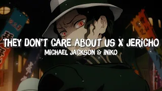 They Don't Care About Us x Jericho - TikTok Mashup (Lyrics)