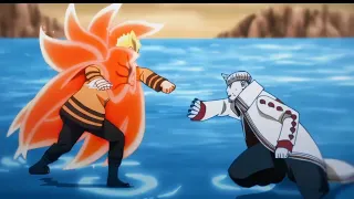 Baryon Mode Naruto Vs Isshiki otsutsuki | Fight Scene - Kurama Death #naruto #boruto