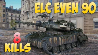 ELC EVEN 90 - 8 Kills 4.4K DMG - Worthy! - World Of Tanks