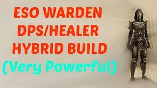 Elder Scrolls Online: Ultimate Warden Healer / DPS Build