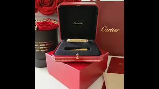 Cartier Love Bracelet Yellow Gold (YG) Unboxing Video