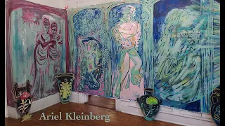 Ariel Kleinberg: Painting Installation