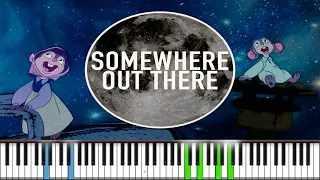 Somewhere Out There. Piano Tutorial