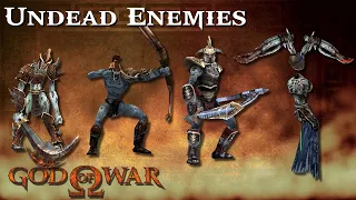 God Of War 1 -  Undead Enemies (Models & Animation Analysis)