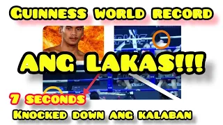 7 SECONDS KNOCKED OUT.|| MIEL FAJARDO VS SARAWUT JIAMTHONG #guinnessworldrecords #world #all