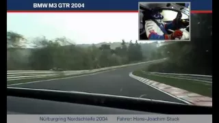 BMW M3 GTR on Nürburgring