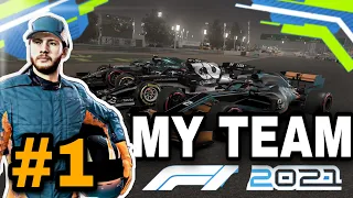 F1 2021 MY TEAM Career #1 | Our Journey BEGINS with Noljitsu Racing! #F12021
