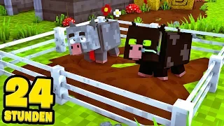 24 STUNDEN im SCHWEINESTALL?! - Minecraft [Deutsch/HD]