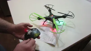 HARBOR FREIGHT HAND CONTROLLED DRONE