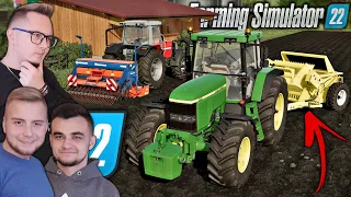 Farming Simulator 22 "od Zera do Farmera"#5 | Zbieranie Kamieni & Siewy | MafiaSolec