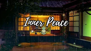 AWAITED RAIN 🌧️ Inner Peace🧘🏼‍♂️ Rainy Lofi Hip Hop ~ [ music to relax/study to ]