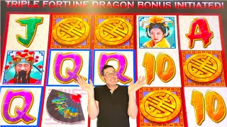 The Dragon UNLEASHES MASSIVE WINS!! Triple Fortune Dragon Unleashed 🐲💰💰