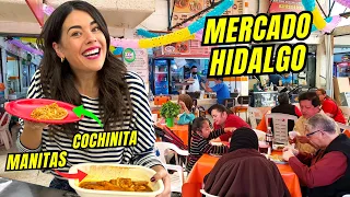 ¿El MERCADO donde más RICO SE COME en CDMX? MERCADO HIDALGO |MEXICO| 4K