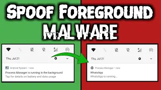 Create SPOOF FOREGROUND Service Android !! MD#3 🔥