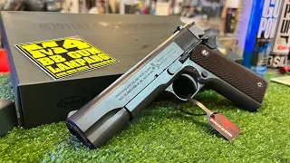 MARUI COLT M1911 A1 GOVERNMENT.45 TOKYO MARUI Gas BlowBack สีดำคลาสสิก รีวิวทดสอบปืนอัดแก๊สญี่ปุ่น