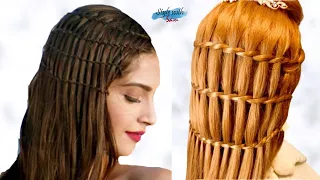 Sonam Kapoor Hairstyle | Waterfall Braid Hairstyle | Dheere Dheere | Easy Hairstyle | Style with Sam