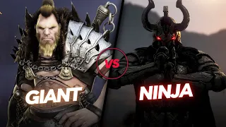 NINJA VS GIANT