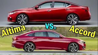 2019 Nissan Altima vs. Honda Accord: VISUAL COMPARISON