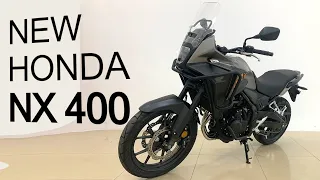 new HONDA NX 400  ADVENTURE  MOTORCYCLE WH 400