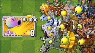 PvZ 2 Every Premium Plant LEVEL 1000 Power-Up! in Plants vs Zombies 2