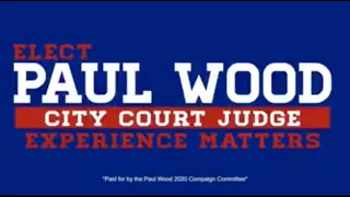 Attorney Paul Wood, Candidate for Shreveport City Judge on  Zoom Meeting Sept 29, 2020