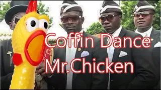 Coffin Dance on chicken rubber🐔