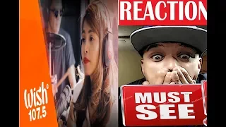 Moonstar88 perform "Migraine" LIVE on Wish 107.5 Bus ( REACTION TIME GUY'S)