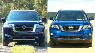 2022 Nissan Pathfinder vs Old Nissan Pathfinder