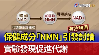 保健成分「NMN」引發討論 實驗發現促進代謝