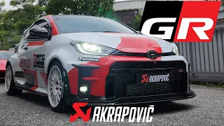 AKRAPOVIC GR YARIS GAZOO RACING | EVENTURI KW SUSPENSION RECARO TOM'S | FULLY LOADED YARIS