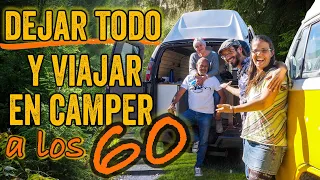 VENDIERON TODO a sus 60 para VIVIR en MOTORHOME 👵🏼👨🏻‍🦳 | Furgo en ruta T5-E28