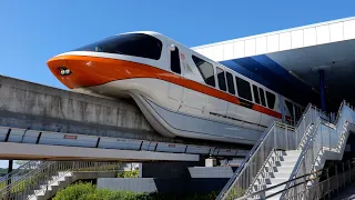 Magic Kingdom Express Monorail 2024 Complete Ride POV Experience in 4K | Walt Disney World Florida