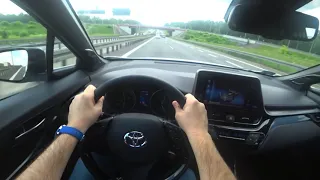 Toyota C HR 1 8 Hybrid 122 HP 4K   POV Test Drive