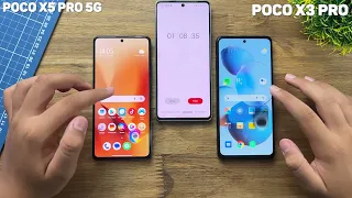 POCO X5 PRO 5G VS POCO X3 PRO - FIRST SPEED TEST