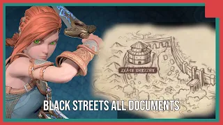 Asterigos - Black Streets All (18/18) Documents Location, Chronologically /w Timeline