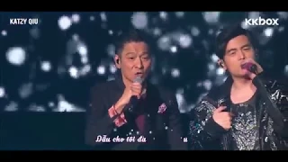 [Vietsub live] Nước vong tình (忘情水) - Châu Kiệt Luân, Lưu Đức Hoa