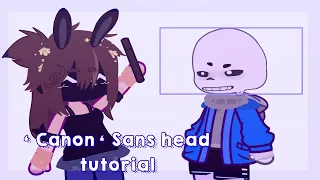 ★ “ ‘Canon’ Sans head  tutorial “ ,, Sans AUs,, Gacha Club tutorial