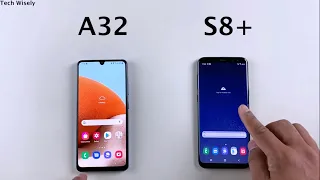 Samsung A32 vs S8+ Speed Test