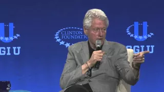 Larry Wilmore Interviews President Bill Clinton - CGI U 2015