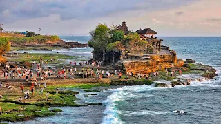 Tanah Lot Temple, Bali, Indonesia (8K Ultra HD)