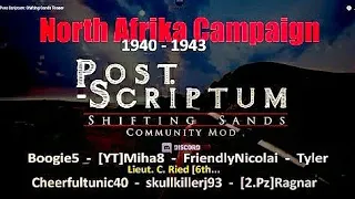 Post Scriptum Shifting Sands Mod Test - North Afrika Campaign 4k