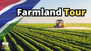 Farmland tour on Sustainable Farming in The Gambia